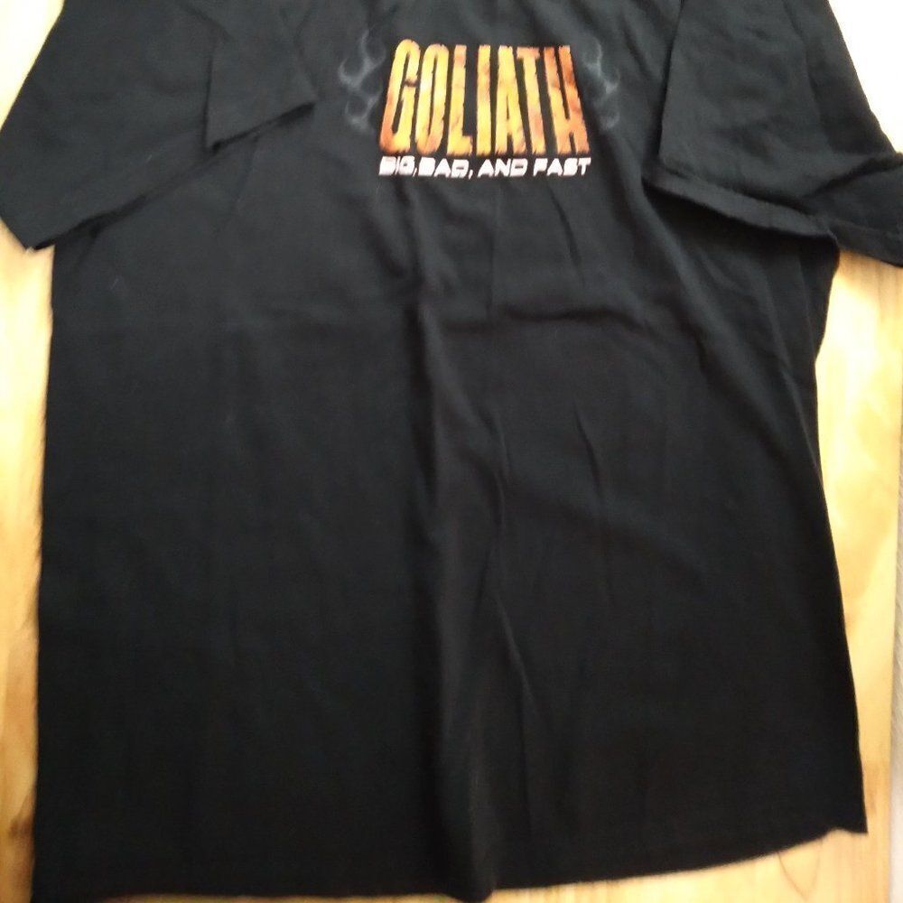 Vintage Six Flags Goliath Rollercoaster T-Shirt - Picture 3 of 9